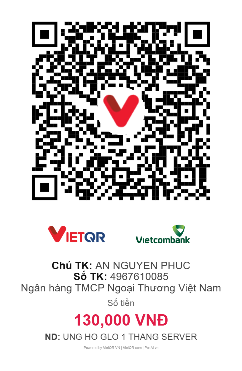 VietQR donation 130,000 VND